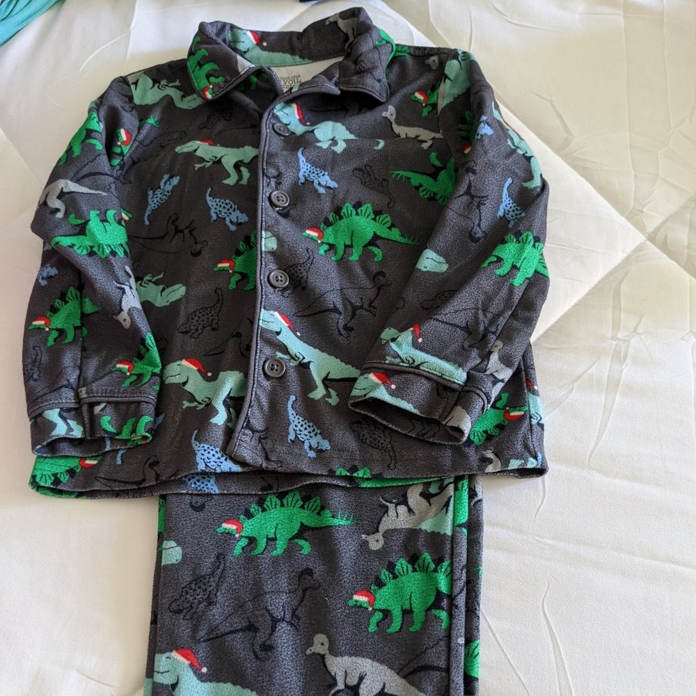 Dinosaur Pajama Set 4T